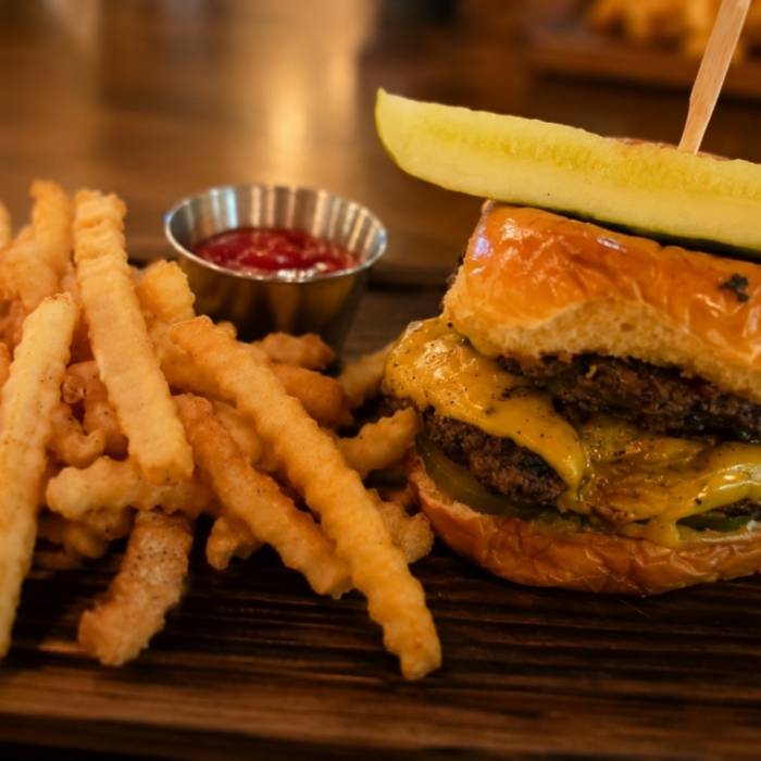 American Double-Double Burger