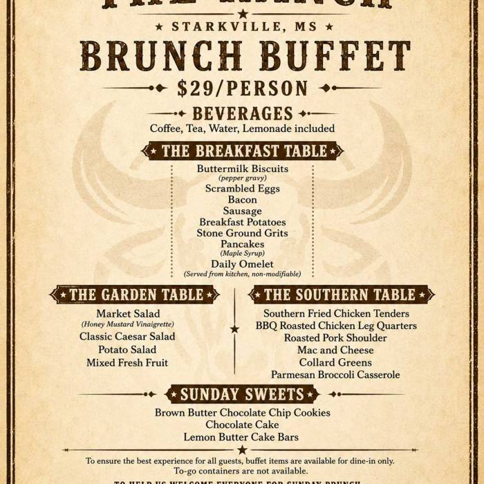 Brunch Buffet