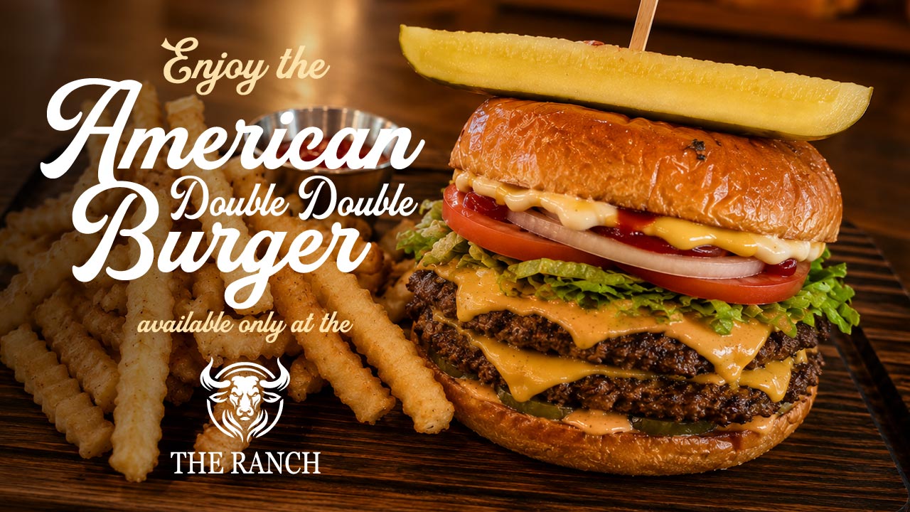 American Double Double Burger